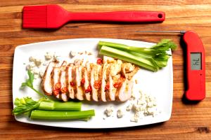 1 Serving Buffalo Style Turkey Breast (Flat)