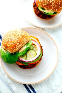 1 Serving Burger, Vegetarian