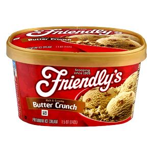 1 Serving Butter Crunch - Single Scoop Ice Cream