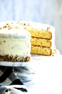 1 Serving Butter Pecan Concrete Cake