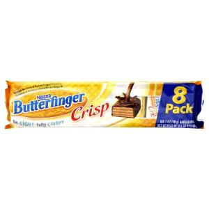 1 Serving Butterfinger Crisp Candy Bar 8 Pack