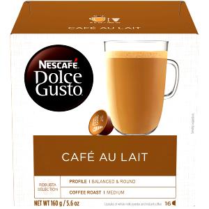 1 Serving Cafe Au Lait - Whole Milk - 20 Oz.