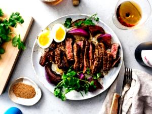 1 serving Cajun Ribeye with Toast