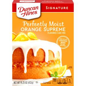 1 Serving Cake Mix - Orange Supreme