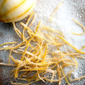 1 Serving Candied Lemon Peel