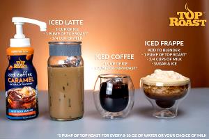 1 serving Caramel Iced Coffee (Medium)