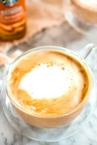 1 Serving Caramel Latte - Large - Nonfat Milk