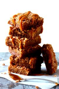 1 Serving Caramel Toffee Blondie