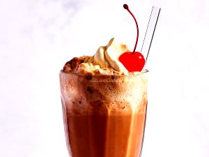 1 Serving Ice Cream Soda Float-Choc. Ice Cream And Soda Water Small