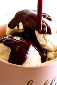 1 Serving Ice Cream Syrup, Chocolate