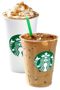 1 Serving Iced Caramel Hazelnut Mocha Non-Fat Milk 12Oz