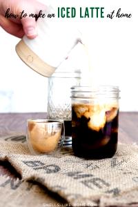 1 Serving Iced Latte Non-Fat Milk 12Oz