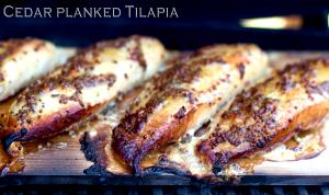 1 serving Cedar Planked Tilapia