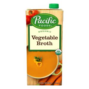 1 Serving Certified Organic Vegetable Broth