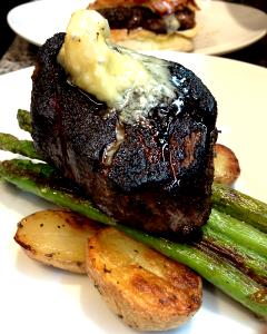 1 Serving Char Crust Filet Mignon