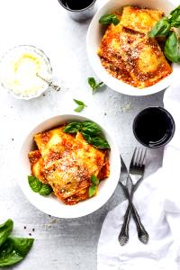 1 Serving Cheese Ravioli Bowl