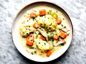 1 Serving Chicken & Dumplings Soup