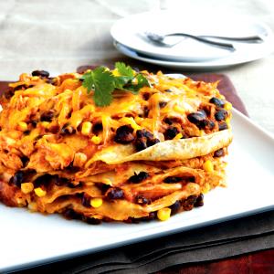 1 serving Chicken Enchilada Stack