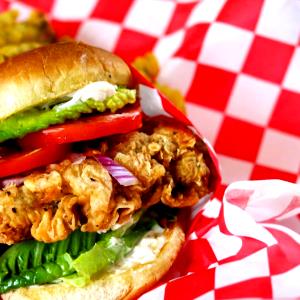 1 Serving Chicken Fried Steak Sandwich (TX)