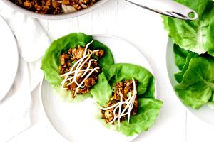 1 Serving Chicken Lettuce Wraps - Gluten Free