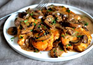 1 serving Chicken Marsala with Mushrooms