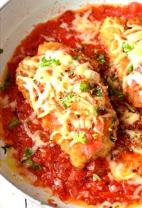 1 Serving Chicken Parmigiana Marinara