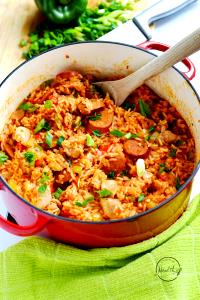 1 Serving Chicken Sausage Jambalaya