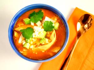 1 Serving Chicken Tortilla Soup W/ Tortilla Strips - Cup