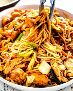 1 Serving Chicken Yakisoba