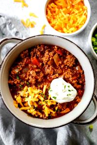 1 Serving Chili Con Carne W/O Bean