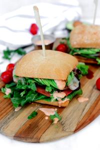 1 Serving Chipotle Chicken Ciabatta With Spicy Crispy Chicken