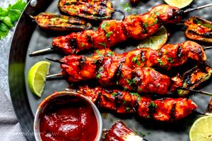 1 Serving Chipotle Grilled Chicken Skewers