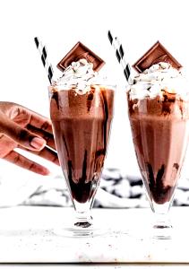 1 Serving Chocolate Ice Cream Shake - Twenty Four Oz Cup