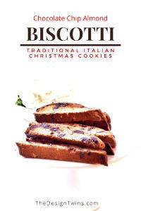 1 Serving Chocolate Chip Almond Biscotti Classic Cookies