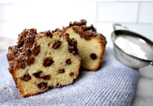 1 Serving Chocolate Chip Crumb Loaf Cake