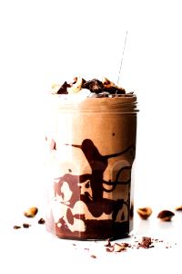 1 serving Chocolate Hazelnut Milkshake (12 oz)