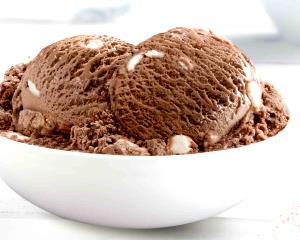 1 Serving Chocolate Marshmallow Ripple Ice Cream