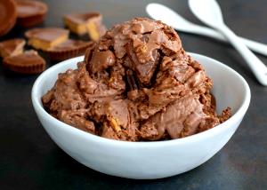 1 Serving Chocolate Peanut Butter Ice Cream