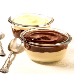 1 Serving Chocolate Vanilla Triples Pudding