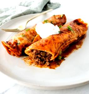 1 serving Chopped Beef Enchilada