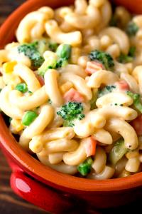 1 Serving Classic Cheddar Pasta Combo, Frozen Veggies