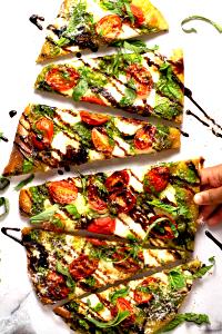 1 Serving Classic Cheese - Vinaigrette Flatbread Pizza