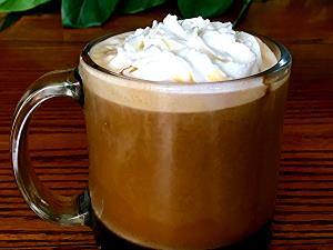 1 Serving Classic Mocha With Whip - Large - Whole Milk