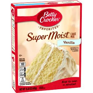 1 Serving Classic Vanilla Cake Mix