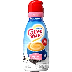 1 Serving Coffee Creamer - French Vanilla - Fat Free Flavor