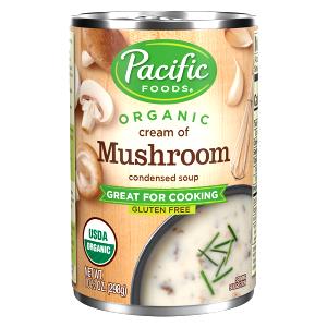 1 Serving Condensed Soup - Cream Of Mushroom