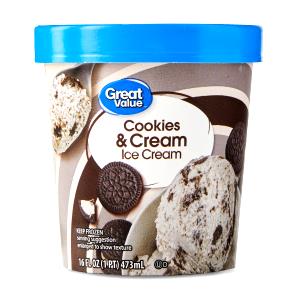 1 Serving Cookies & Cream Premium Ice Cream