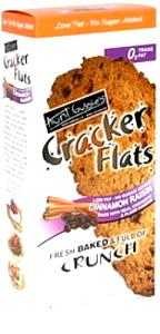 1 Serving Cracker Flats - Cinnamon Raisin