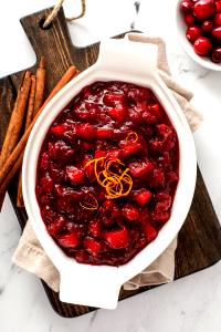 1 Serving Cranberry Apple Topping