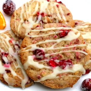 1 Serving Cranberry Orange Cookie, No Refined Sugar